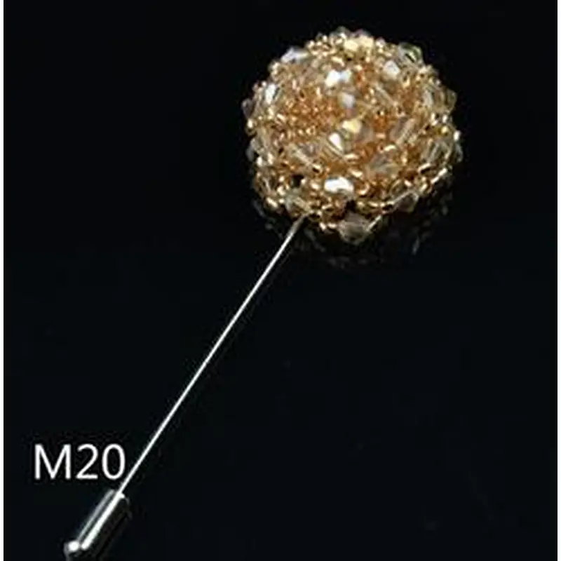 Groomsman Corsage Flower Fashionable Broches Pins Brooches Women Custom Lapel Pins For Suit Men