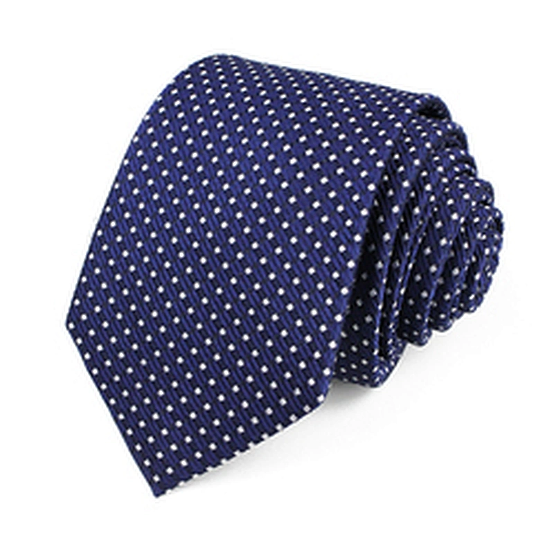 Customer Logo Mens Ties Silk Box Set Business Cravate Homme Silk Dot Ties For Men Italian