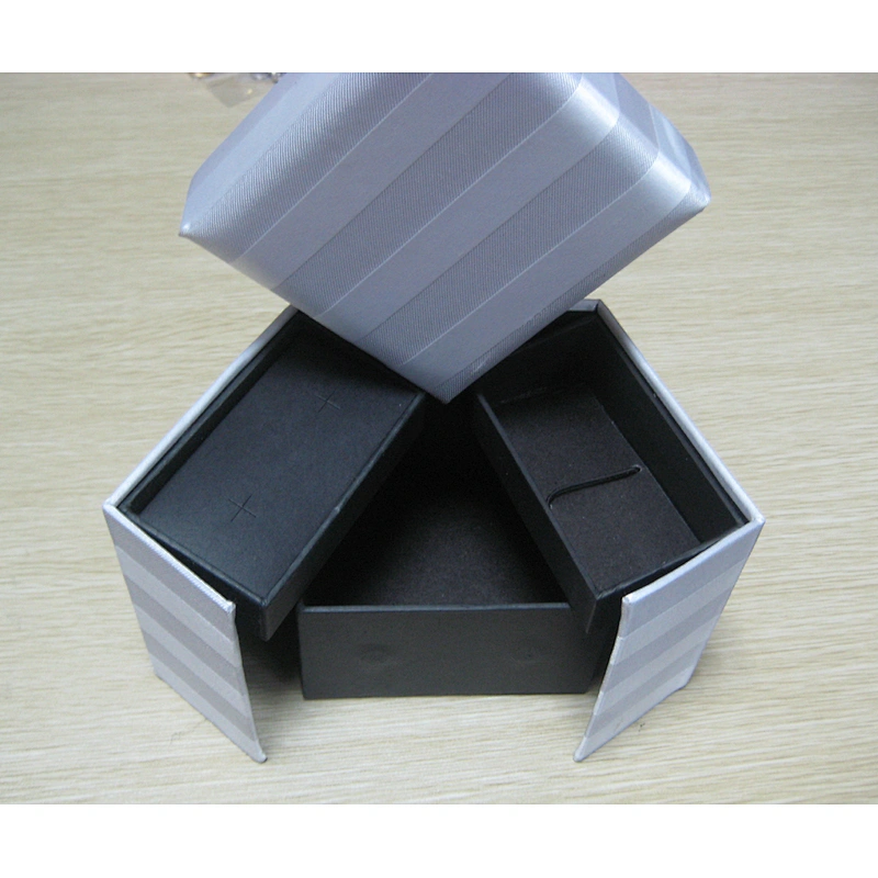 beautiful silk or polyester pocket square tie and cufflinks set