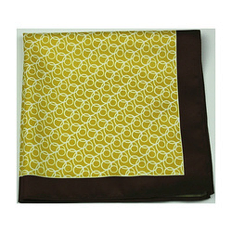 Factory Pocket Square Silk Baby Handkerchief Cotton Men Plain Hanky With Box 100% Silk Custom Printed Logo