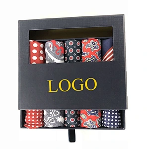 Wholesale High Quality Custom Handkerchief Gift Box Sets Men 100% Polyester/100%cotton/100%silk Custom Printed Logo