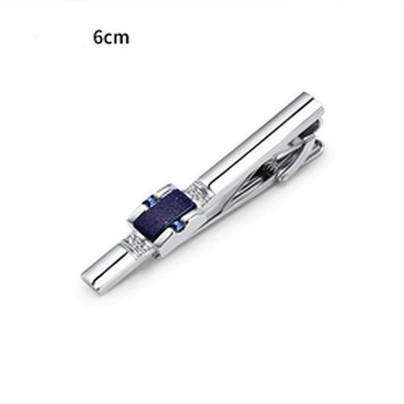 Cuff links Personalized Clip on Tie Clip Set Fashionable Neck Tie Collar Pin Eco Friendly Tie Bar CuffLink Box