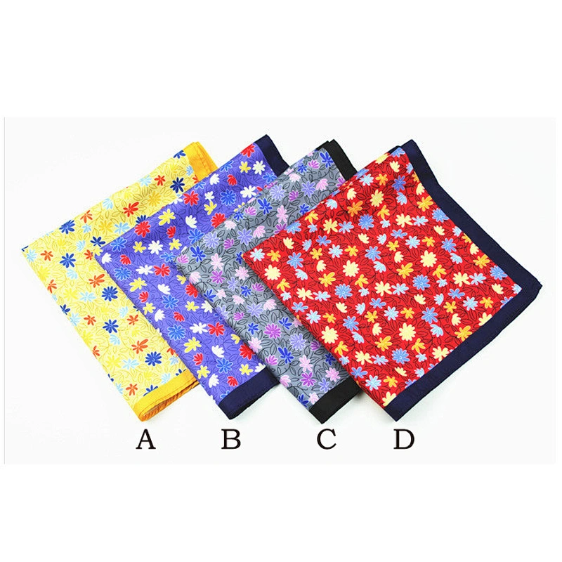 linen pocket square holder custom handkerchief silk fabric for men