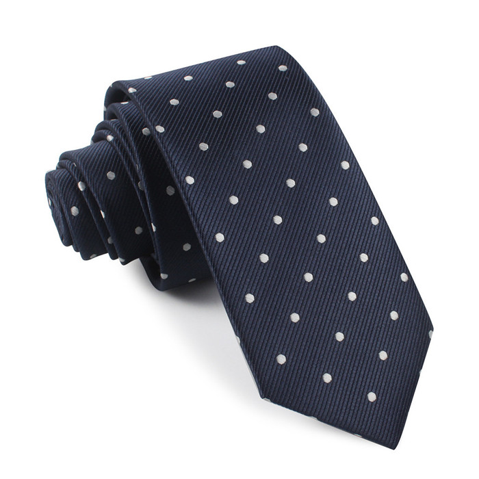 newest hot sale beautiful dot pattern mens necktie
