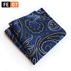 Stylish Hanky Pocket Square Customised Handkerchief In Gift Box Einstecktuch panoletas Luxury Muslin Handkerchief Cotton