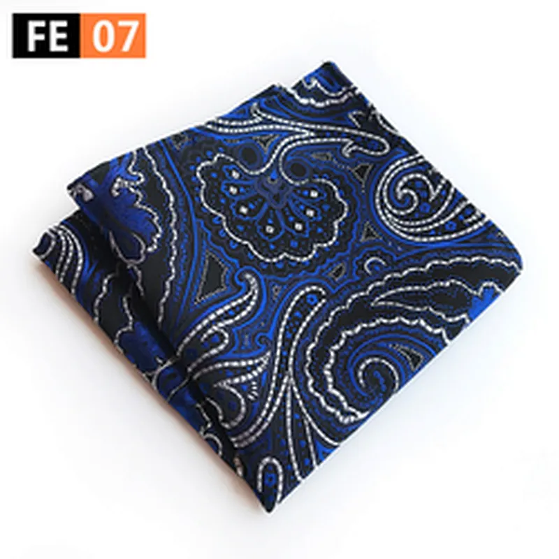 Stylish Hanky Pocket Square Customised Handkerchief In Gift Box Einstecktuch panoletas Luxury Muslin Handkerchief Cotton