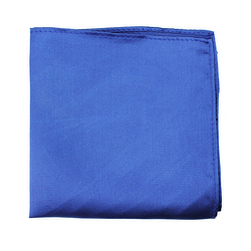Mouchoir Solid Color Scarfs Polyester Plain Square Scarf Foulard Carre Satin Pocket Square For Men