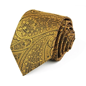 Custom Logo Tie Sublimation Polyester Jacquard Woven Tie For Men Bulk Order Paisley Neck Ties For Men Italian