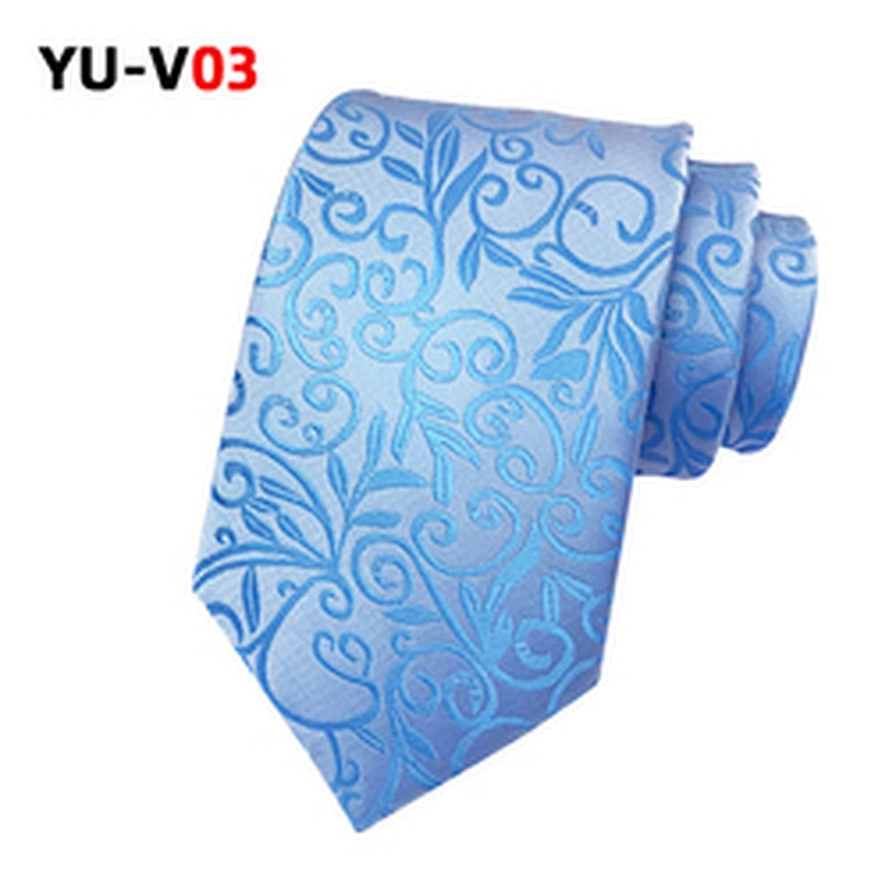 Popular Neck Ties For Men Classical Paisley Jacquard Cravate pour homme Custom Corbatas Hombres With Logo