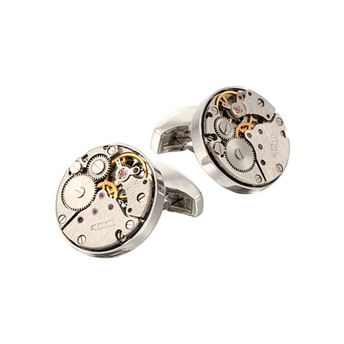 2017 custom watch cufflinks for mens shirts
