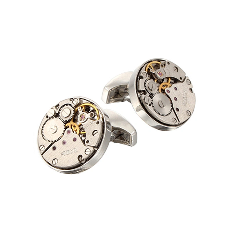 2017 custom watch cufflinks for mens shirts