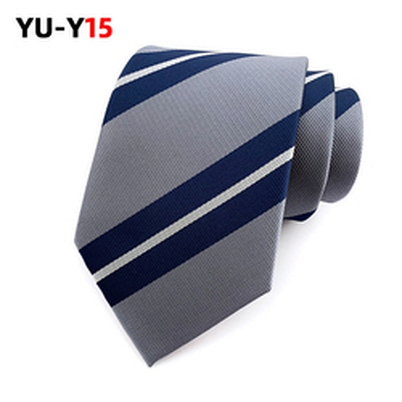 Wholesale Corbatas Hombres Classical Stripe Mens Ties Silk Box Set Custom Luxury Necktie Set Gift Box