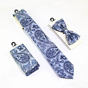 custom 100% silk tie and pocket squares