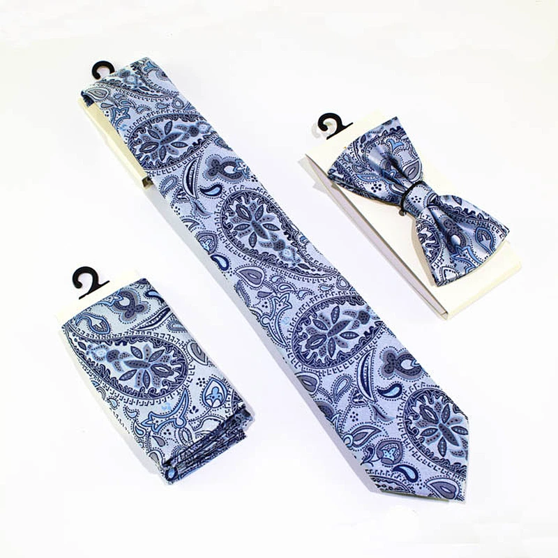 custom 100% silk tie and pocket squares