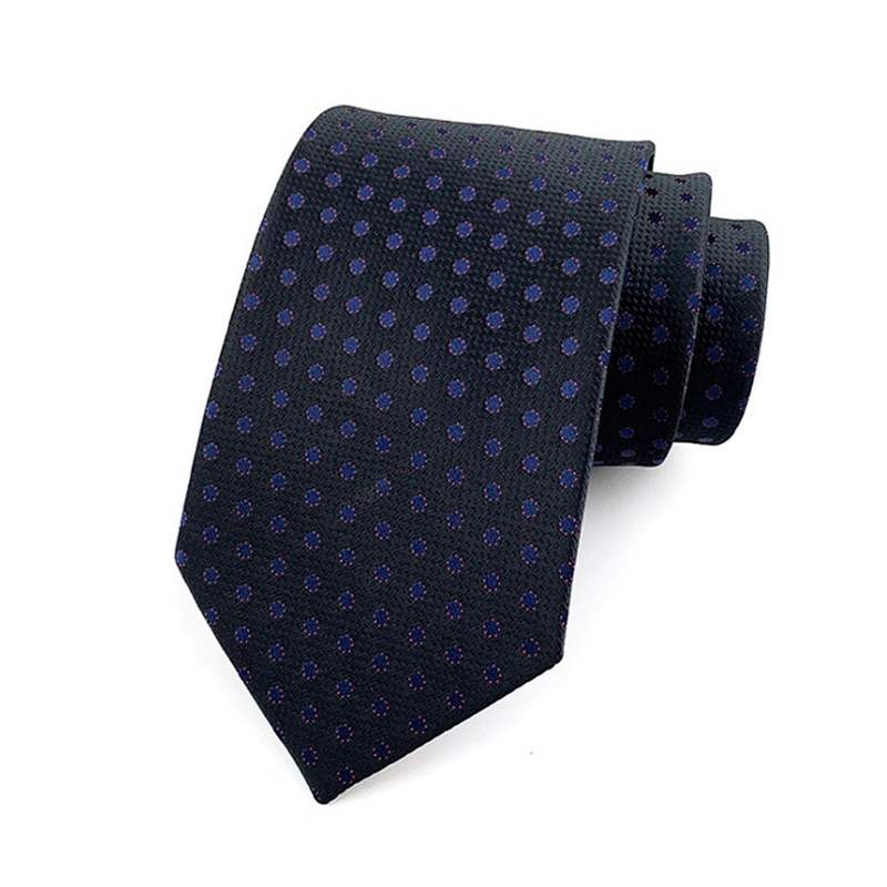 Custom Corbatas Hombres With Logo Luxury Neck Ties For Men Wholesale Paisley Jacquard Cravate pour homme