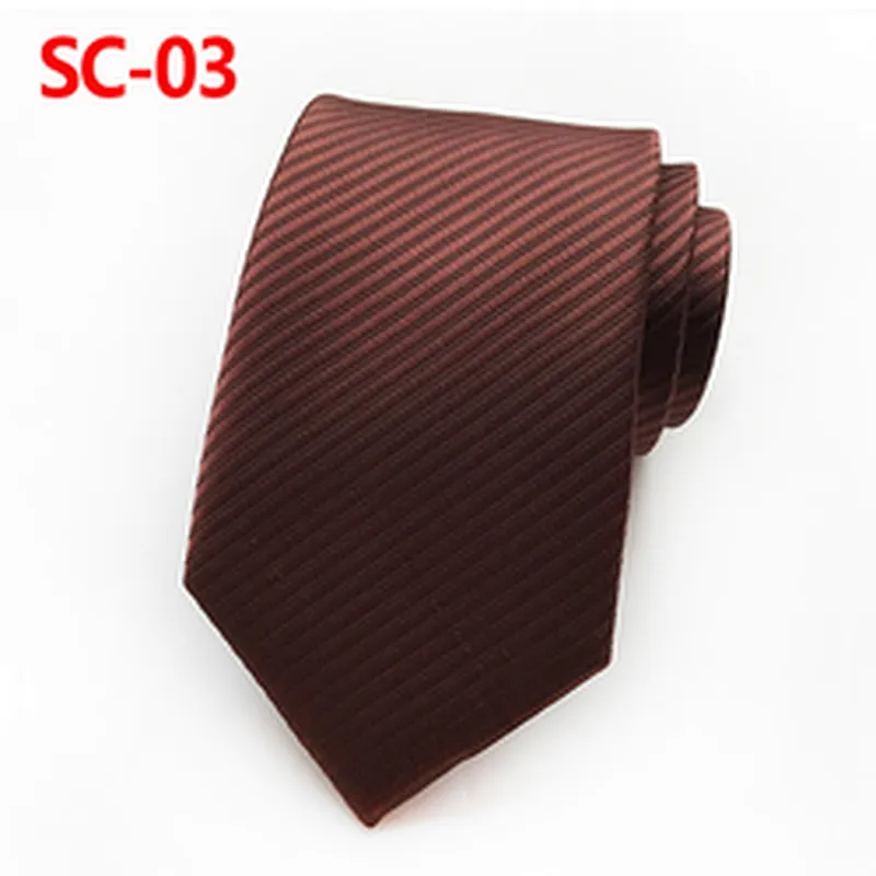 Custom Neckties Men Simple Solid Twill Corbatas Hombres Luxury Ties Men Custom Logo Jacquard Woven