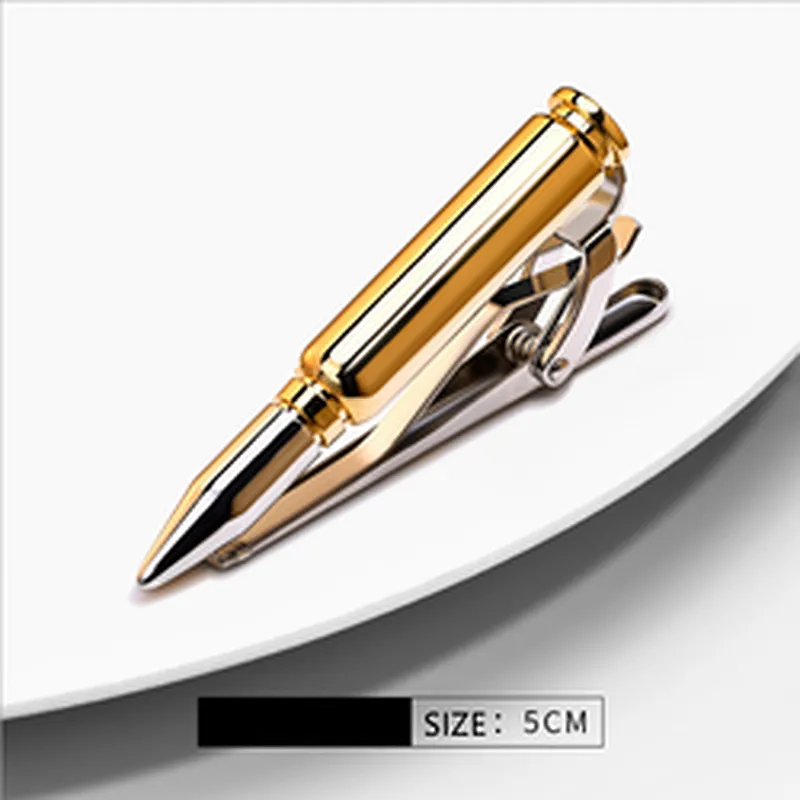 Fashion Mens Metal Simple Necktie Tie Pin Bar Clasp Clip