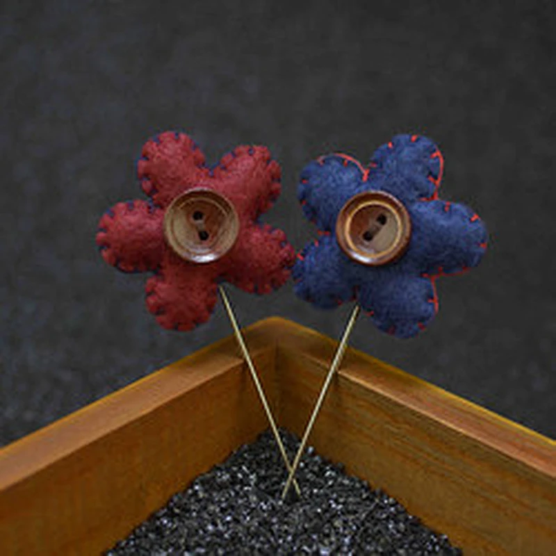 new button flower lapel pin for men