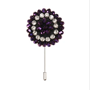 fashionable men's lapel pins personalised corsage flower designer brooches and pins pins