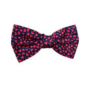 Low Moq Fashion MENS Polyester Printing Bow tie In Good Quality