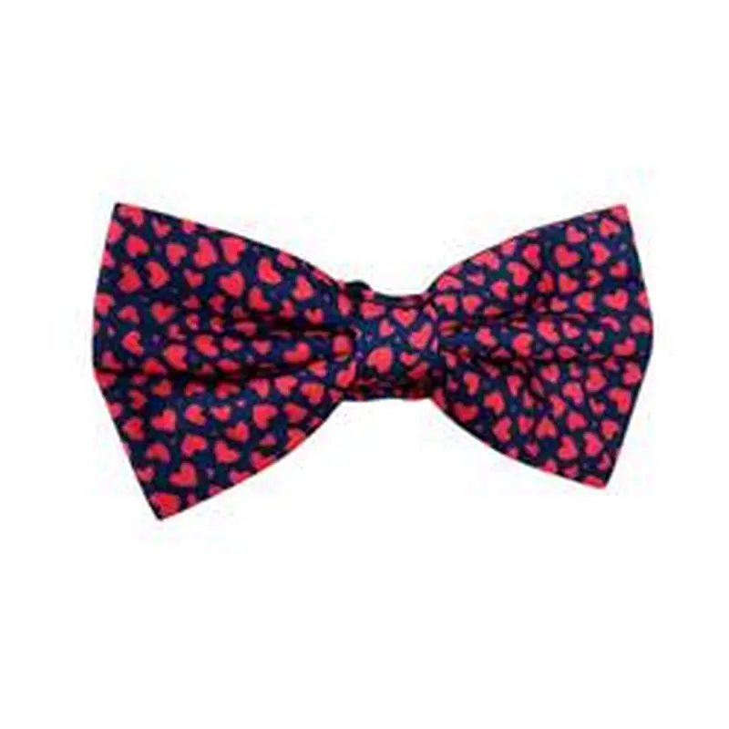 Low Moq Fashion MENS Polyester Printing Bow tie In Good Quality
