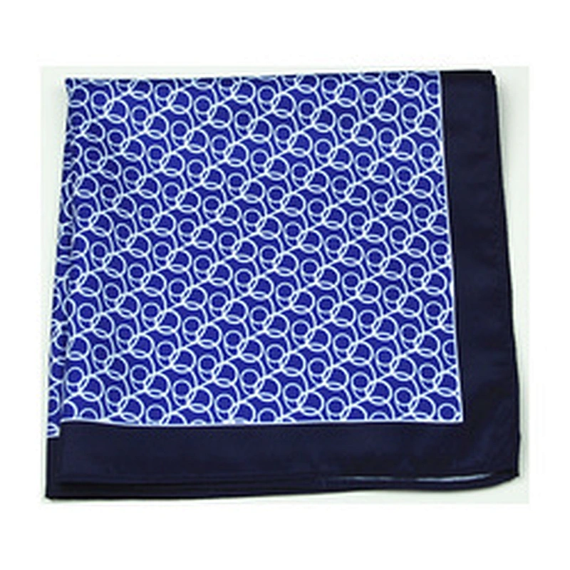 Factory Pocket Square Silk Baby Handkerchief Cotton Men Plain Hanky With Box 100% Silk Custom Printed Logo