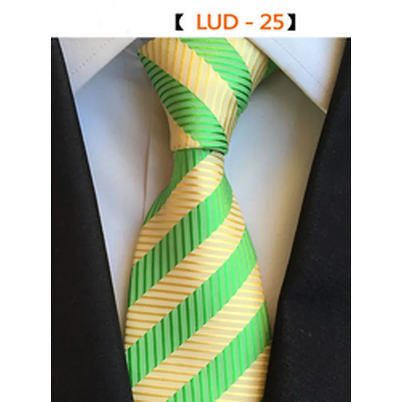 Custom Neck Ties For Men Fashion Gravata Masculina Casual Grid Silk Necktie Set Gift Box