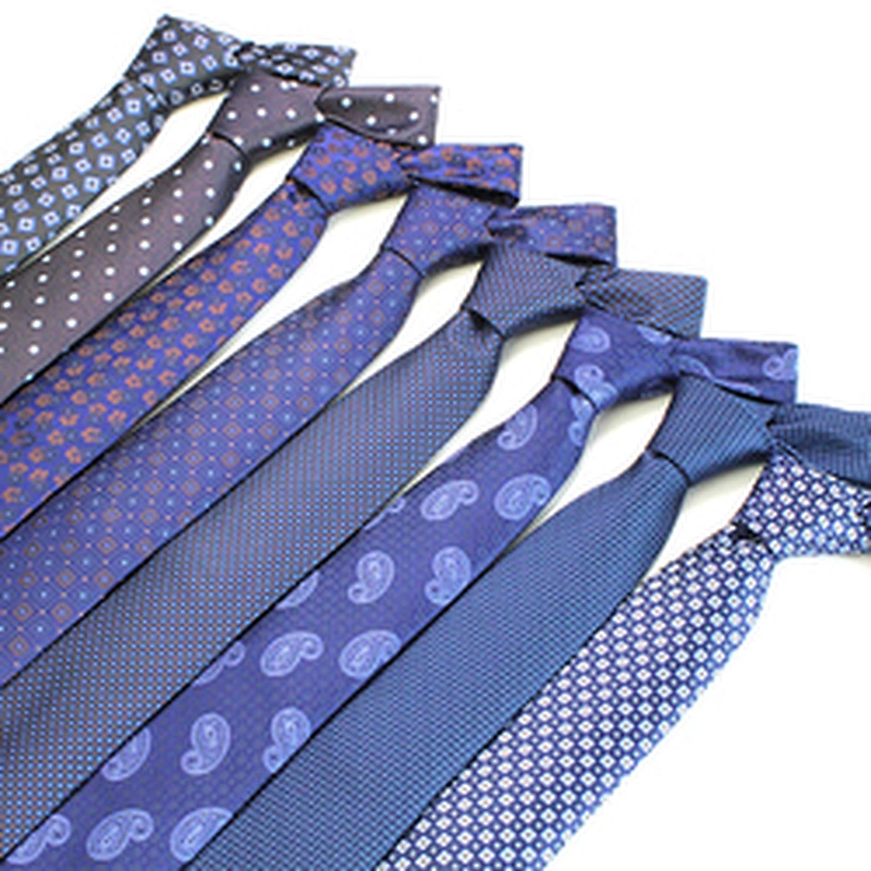 Custom Logo Sublimation Necktie Formal Ties Men Polyester Woven Jacquard Gray Stripe Neck Ties For Men