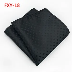 Customised Pocket Square Dot Men's Handkerchief In Gift Box Luxury Enbroidered Hanky Einstecktuch panoletas