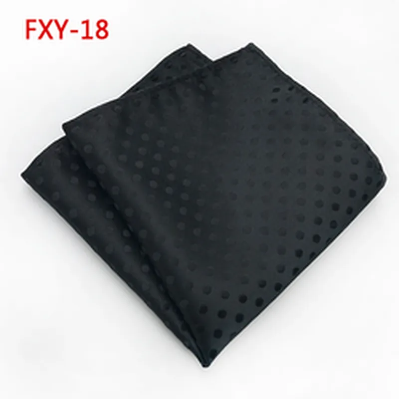 Customised Pocket Square Dot Men's Handkerchief In Gift Box Luxury Enbroidered Hanky Einstecktuch panoletas