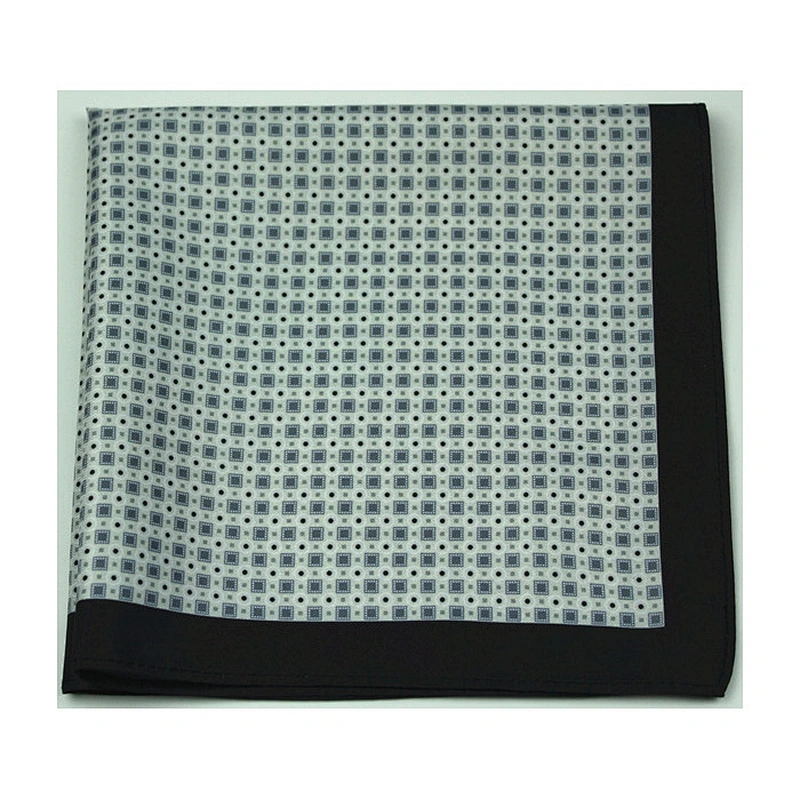Small Hanky New Spring Pocket Square Attractive Pocketsquare Microfiber Men 100% Polyester Custom Logo Printed FREE