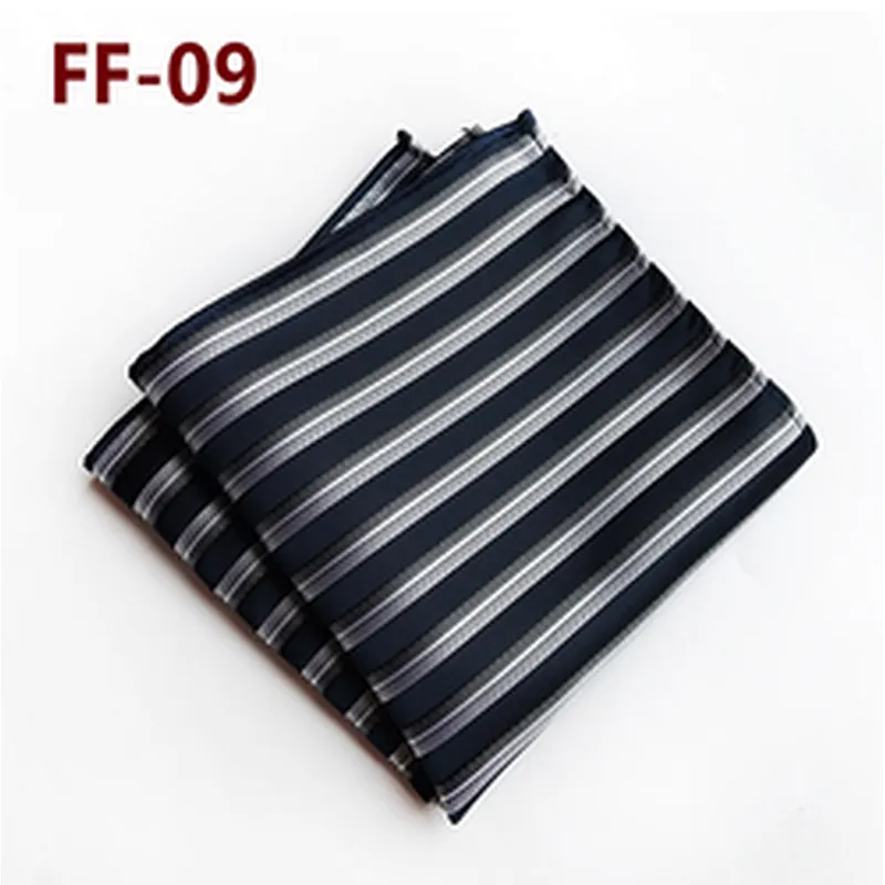 Jacquard Woven Pocket Squares For Men Fashion Handkerchief Custom Print Paisley Hankerchief For Men