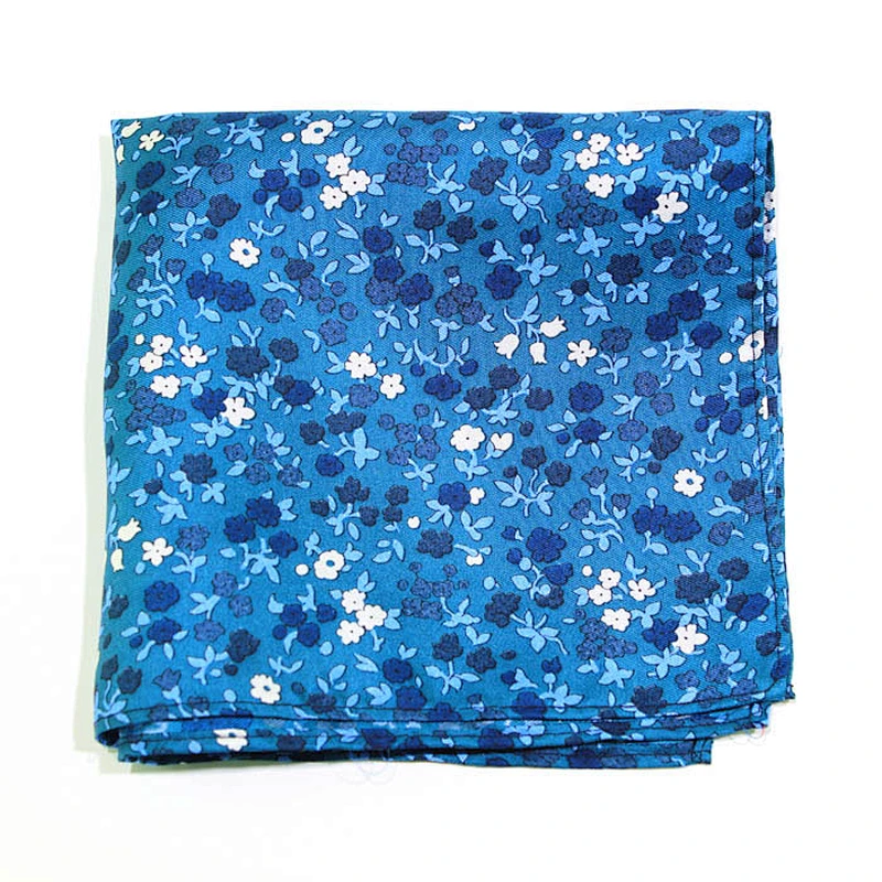 Wholesale Latest Custom Polyester Printing Pocket Square Handkerchief