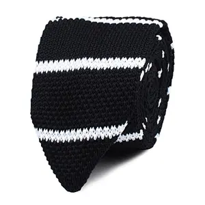 high quality fashion design 100% silk knitted neck ties