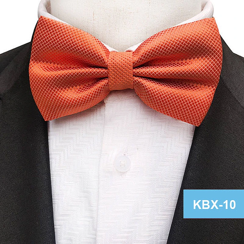 best quality suit price orange beautiful bow ties men