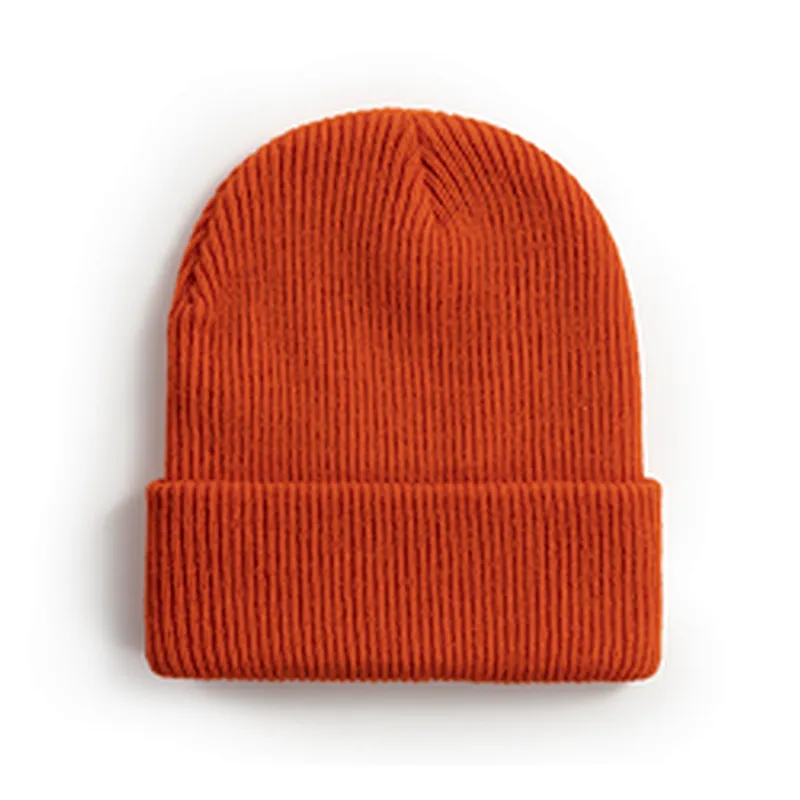 Woman Cheap Fashion Beanie Winter Hats Knitted Cap Winter Plain Women'S Knitted Beanie Hats