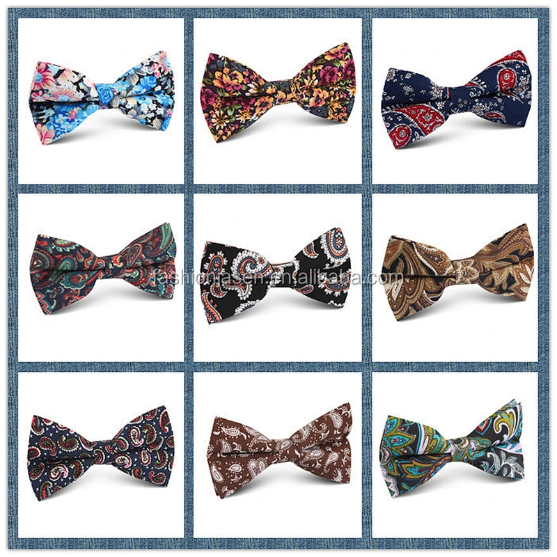 wholesale cheap 100% cotton bow ties