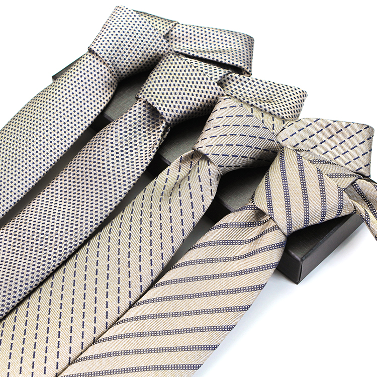 classic hot sale beautiful men neck ties brown