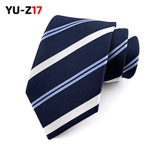 Classical Striped Necktie Wholesale Corbatas Jacquard Woven Silk Necktie Mens Custom Mens Neck Tie Set