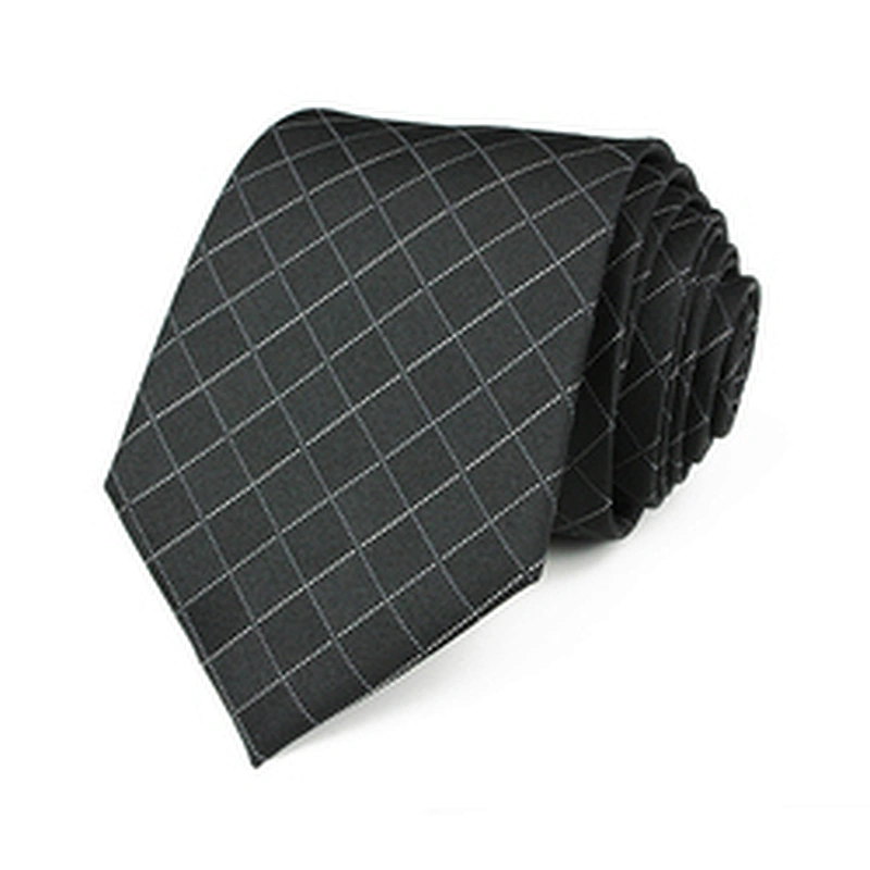 Custom Silk Necktie For Men Luxury Silk Tie Sets Classical Jacquard Checked Striped Tie For School ChIdren