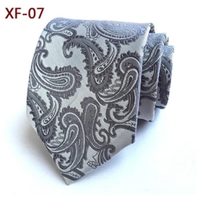 Classic Paisley Ties Men Custom Logo Casual Neck Ties For Men Italian Wedding Necktie Party Gravatas Estampadas
