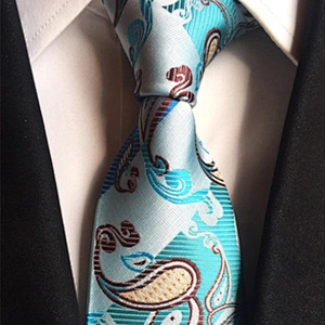 Fashionl Paisley Neckties with Pocket Square Custom Ensemble Cravate Mouchoirs Wholesale Men Ties and Hanky Set