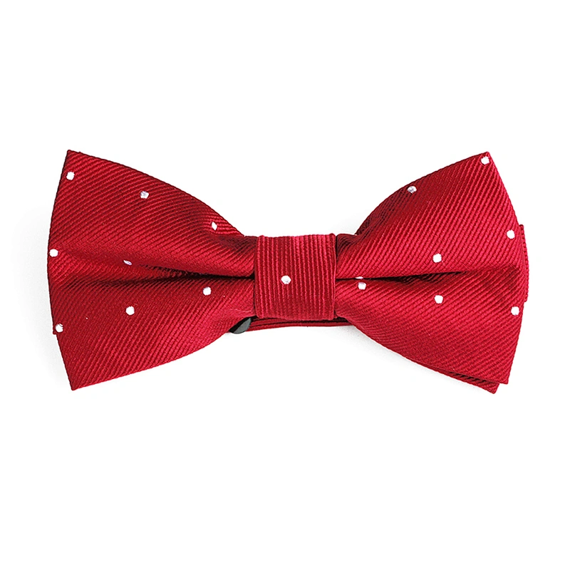 Custom Neckties with Pocket Square Fashion Necktie Set Gift Box Solid Color Men Neck Ties and Bow Ties