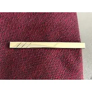 Fashion Mens Metal Simple Necktie Tie Pin Bar Clasp Clip