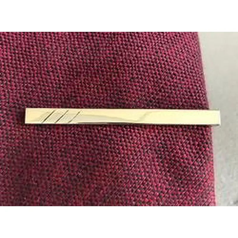 Fashion Mens Metal Simple Necktie Tie Pin Bar Clasp Clip