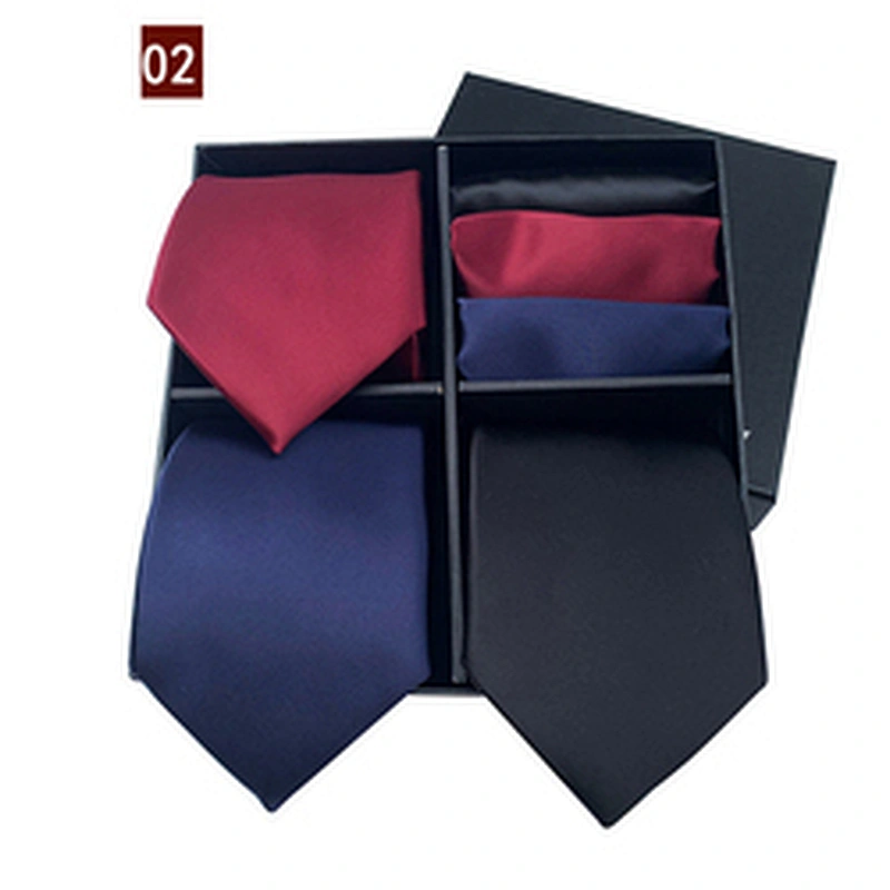 Custom Leisure Silk Necktie Mens Floral Cravates Hommes Woven Mens Ties Silk Box Set