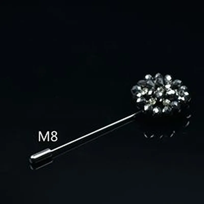 Groomsman Corsage Flower Fashionable Broches Pins Brooches Women Custom Lapel Pins For Suit Men