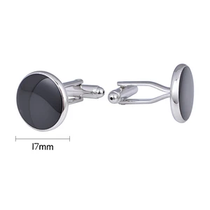 Wholesale Silver Cufflink and Studs Sets Cuff Links or Tie Clips 2cufflinks and 4 Studs Brass White Steel