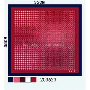 Latest Design Pocket Squares Pocket Square Men 100% Polyester Custom Logo Accept Custom Printed Woven