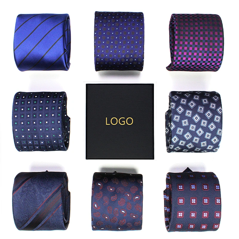 Fashionable Cravatte 2021 Elegant Dot Cravate Pour Homme With Coffret Cravat Ties For Men Italian